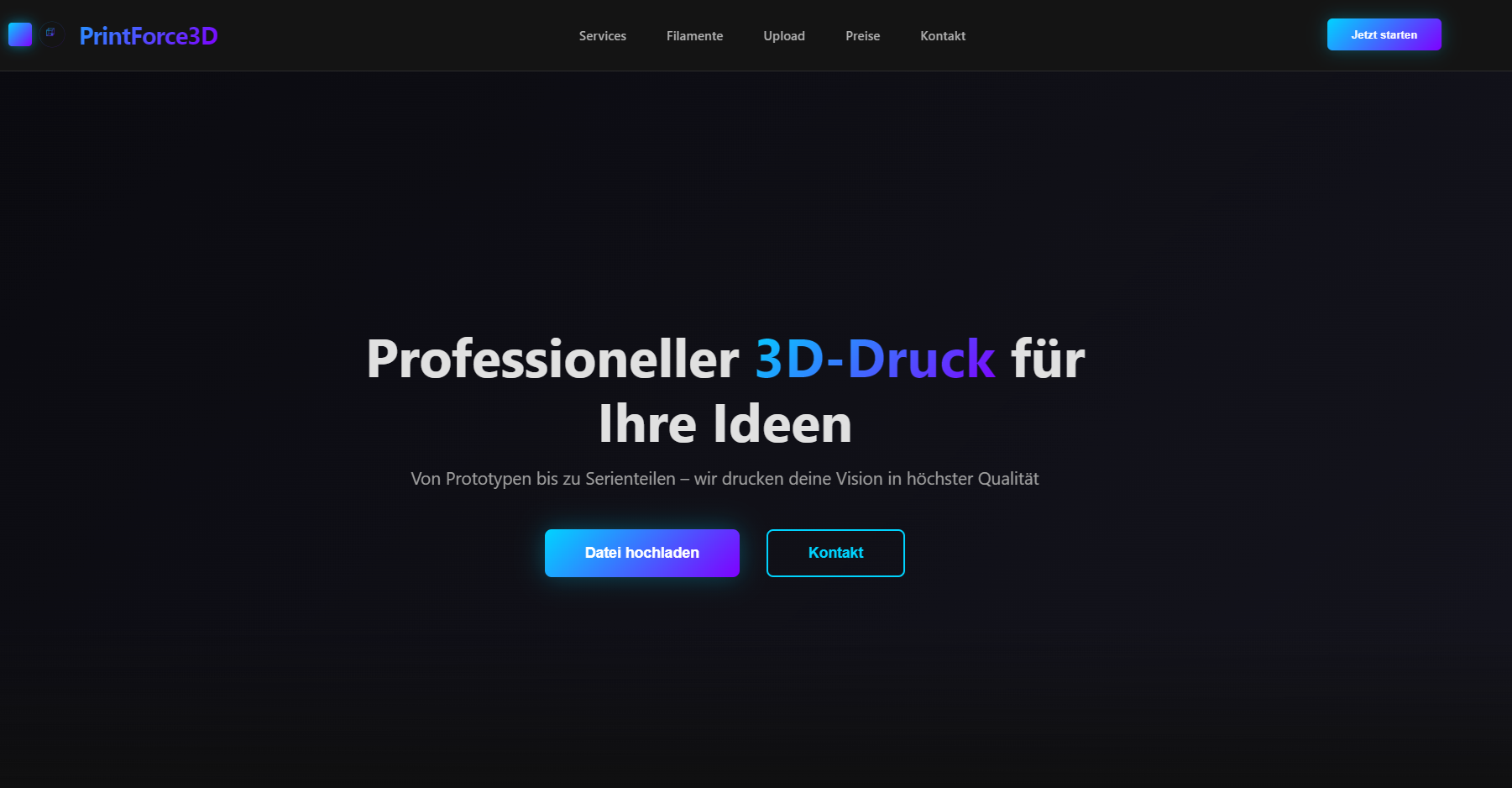 PrintForce3D - 3D-Druck Service